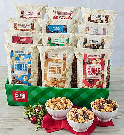 Moose Munch® Premium Popcorn Ultimate Holiday Gift Box